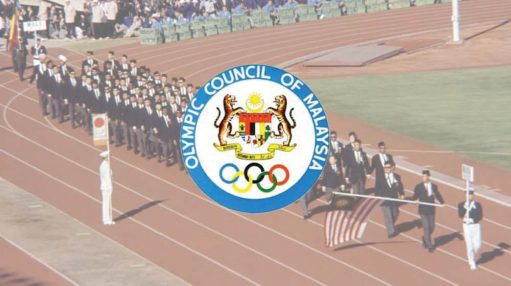 The first version of the logo of the Olympic Council of Malaysia (OCM).on of the logo of the Olympic Council of Malaysia (OCM).